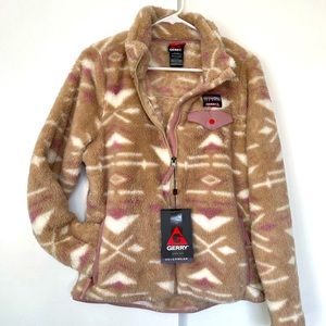 Gerry ultra soft fleece zip up jacket